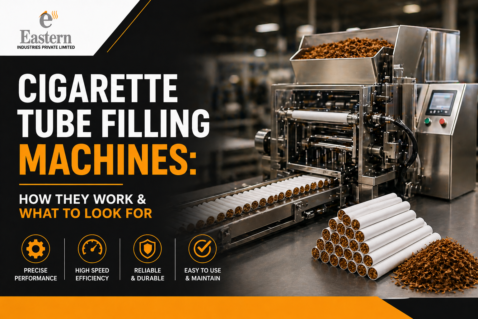 Cigarette Tube Filling Machines: How They Work & What to Look For
