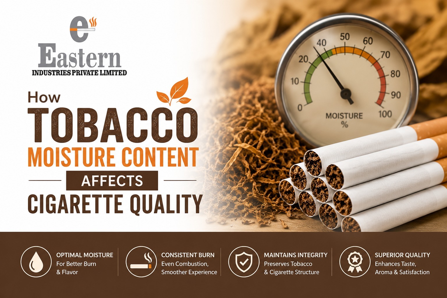 typical moisture content in cigarette tobacco How Tobacco Moisture Content Affects Cigarette Quality
