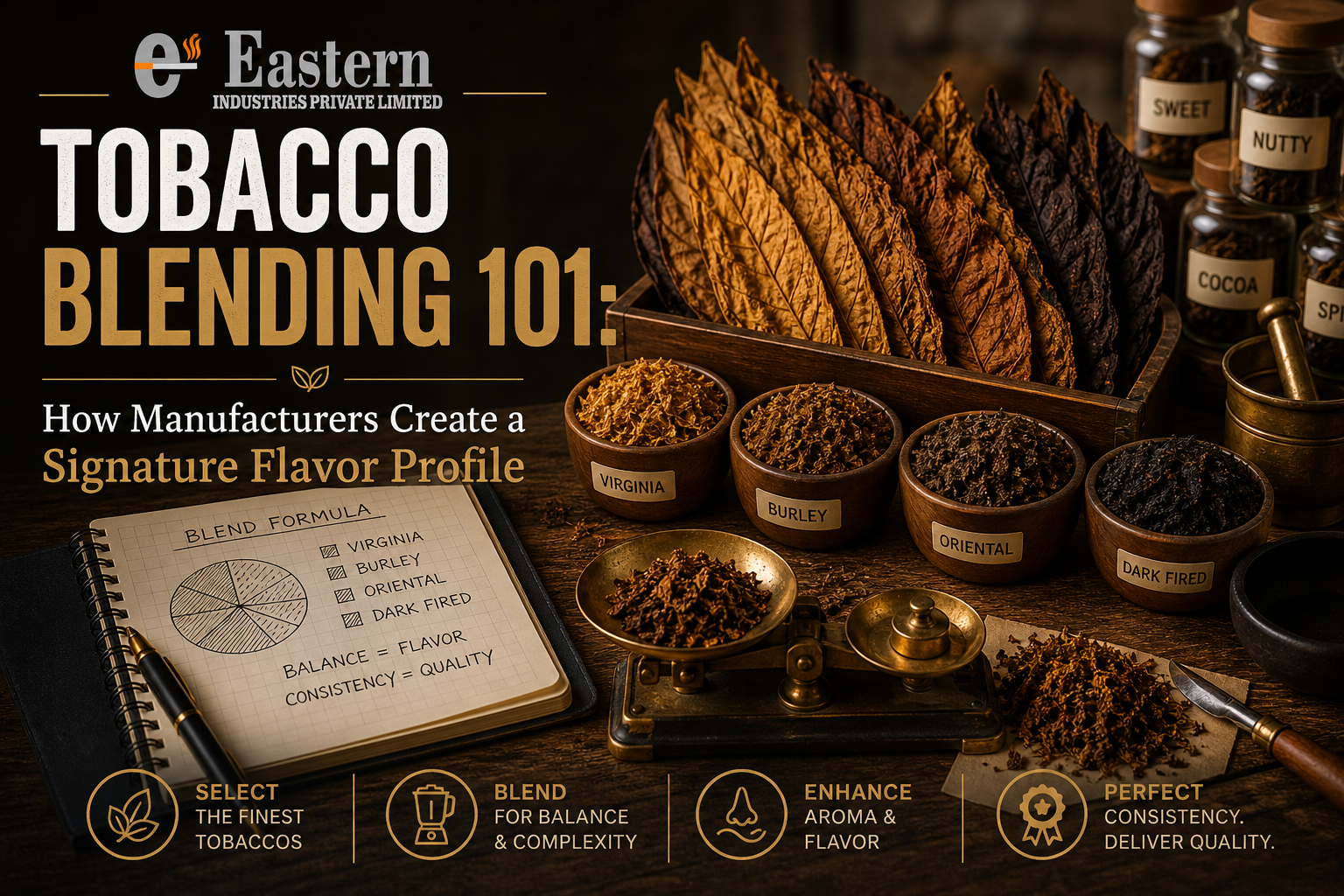 Tobacco Blending 101: How Manufacturers Create a Signature Flavor Profile