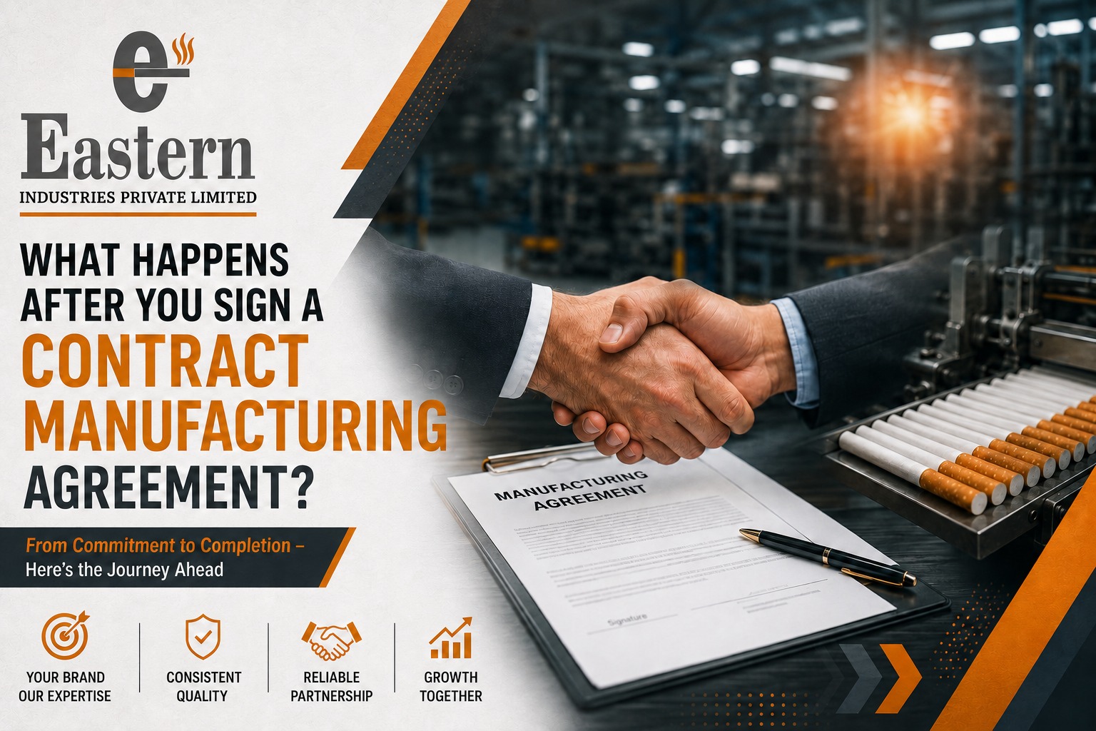 What Happens After You Sign a Contract Manufacturing Agreement?