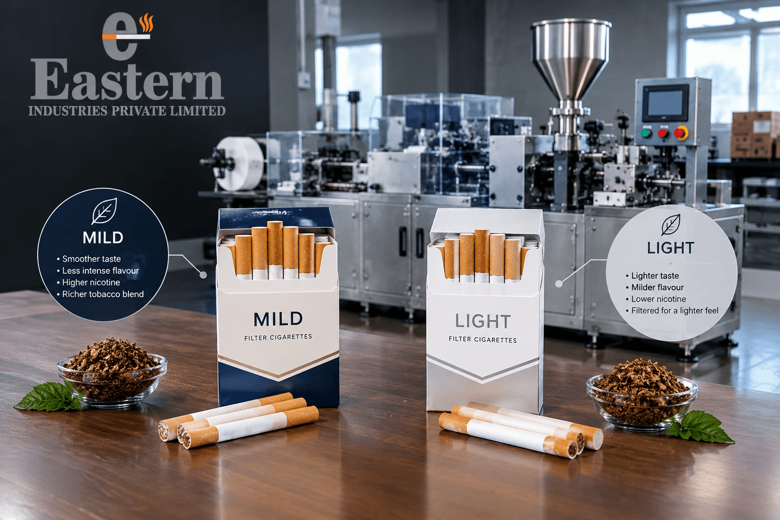 What Is the Actual Difference Between a Mild and a Light Cigarette?